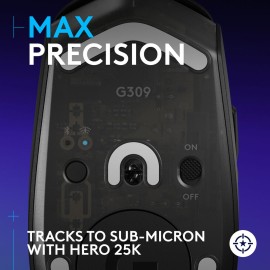 Logitech - Mouse - Wireless - Black - G309 LIGHTSPEED