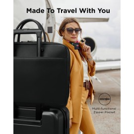 Lenovo 15.6-inch Laptop Bag (T200) - Water Resistant Leather Messenger Bag