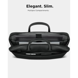 Lenovo 15.6-inch Laptop Bag (T200) - Water Resistant Leather Messenger Bag
