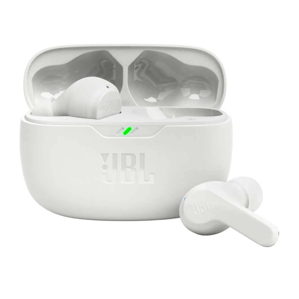 JBL Vibe Beam 2; True Wireless Headphones NC (White)