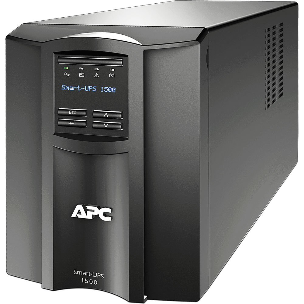 APC 1500VA Smart UPS with SmartConnect, SMT1500C Sinewave UPS Battery Backup, AVR, 120V