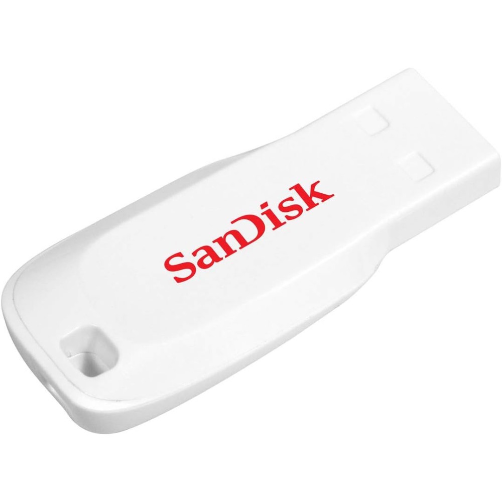 SanDisk Cruzer Blade - 16GB USB Stick - USB 2.0 - White