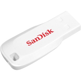 SanDisk Cruzer Blade - 16GB USB Stick - USB 2.0 - White
