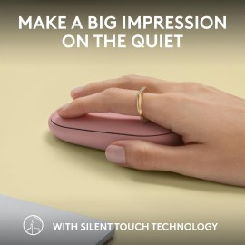 Logitech M350s Pebble 2 Slim mouse Tonal Graphite