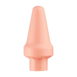 Face and Body Massager Peach features soft tissue vibration massage. Use all over your body