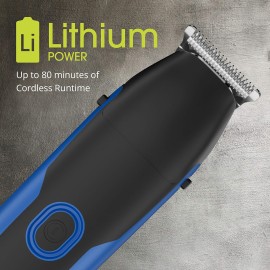 Remington Lithium Power WETech Face & Body Groomer Kit, 6 pc