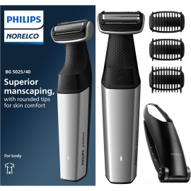 Philips Norelco Bodygroom Series 5000 Showerproof Body & Manscaping Trimmer for Men