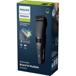 Philips Norelco Beard Trimmer and Hair Clipper - Cordless Grooming, Rechargeable, Adjustable Length, Beard Trimmer