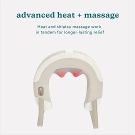 Homedics Shiatsu Rechargeable Neck Massager with Heat
