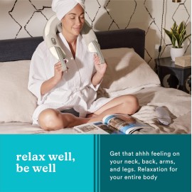 Homedics Shiatsu Rechargeable Neck Massager with Heat