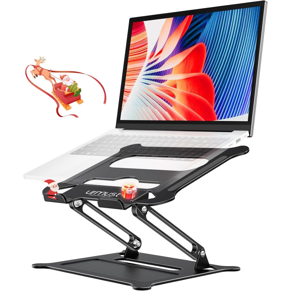 Urmust Laptop Notebook Stand Holder Adjustable Laptop Stand Portable Laptop Riser