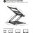 Urmust Laptop Notebook Stand Holder Adjustable Laptop Stand Portable Laptop Riser