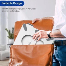 BESIGN LSX7 Laptop Stand with 360° Rotating Base, Ergonomic Adjustable Notebook Stand, Riser Holder Computer Stand