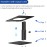 BESIGN LSX6N Laptop Stand, Ergonomic Adjustable Notebook Riser Holder, Computer Stand Compatible