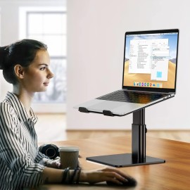 BESIGN LSX6N Laptop Stand, Ergonomic Adjustable Notebook Riser Holder, Computer Stand Compatible