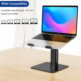 BESIGN LSX6N Laptop Stand, Ergonomic Adjustable Notebook Riser Holder, Computer Stand Compatible