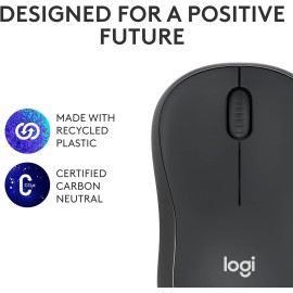 Logitech M240 Silent Bluetooth Mouse, Wireless, Compact