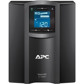 APC Smart-UPS C SMC1000C Battery backup Line interactive 600 Watt 1000 VA 120 V