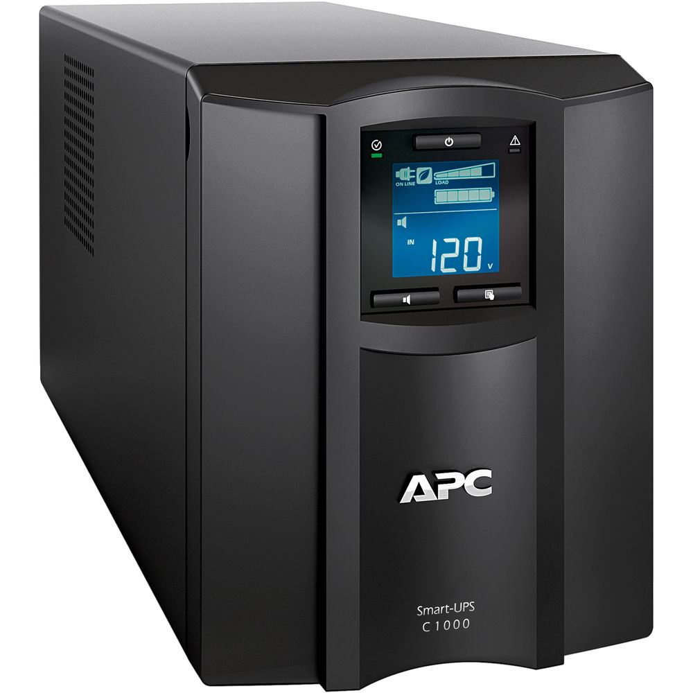 APC Smart-UPS C SMC1000C Battery backup Line interactive 600 Watt 1000 VA 120 V