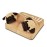 Health Touch Animal Foot Massager, with Relaxing Vibration, Ultra Soft - Dog, Brown Color