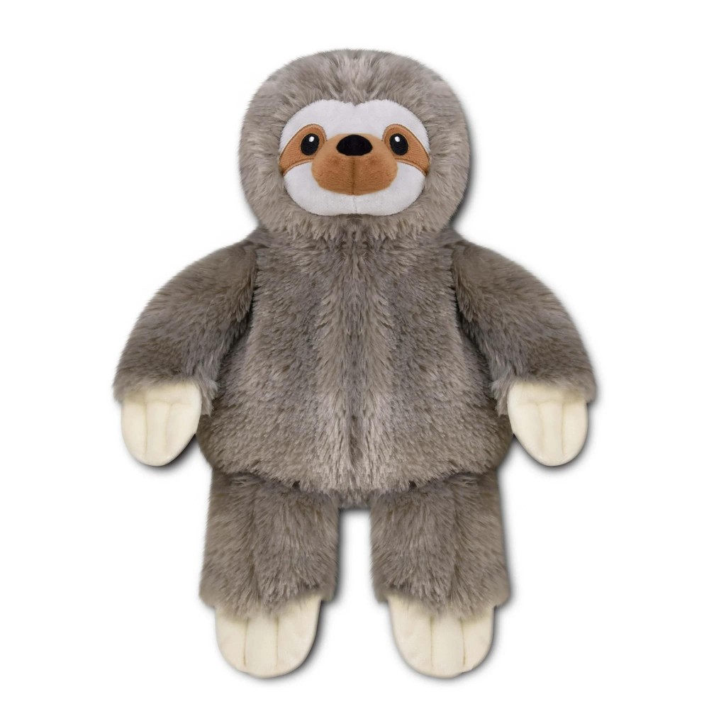 Health (H-4525-0 D) Touch Weighted Animal Warmer with Lavender, Removable Heat Pack with 1.5 lbs Clay Beads - Sloth