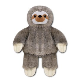 Health (H-4525-0 D) Touch Weighted Animal Warmer with Lavender, Removable Heat Pack with 1.5 lbs Clay Beads - Sloth