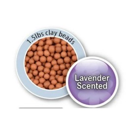 Health (H-4525-0 D) Touch Weighted Animal Warmer with Lavender, Removable Heat Pack with 1.5 lbs Clay Beads - Sloth