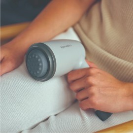 Homedics Shiatsu Handheld Massager, Cordless & Rechargeable, White