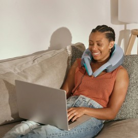 Homedics Neck Massager with Comfort Foam Vibration and Soothing Heat