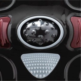 Homedics Vibration Foot Massager with Soothing Heat, Black