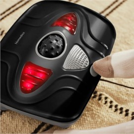 Homedics Vibration Foot Massager with Soothing Heat, Black