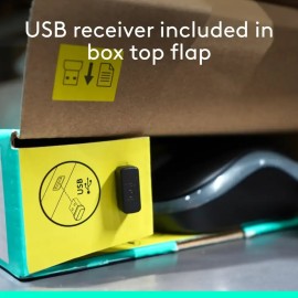 Logitech MK295 Silent - Keyboard and mouse set - wireless - 2.4 GHz - Black