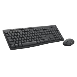 Logitech MK295 Silent - Keyboard and mouse set - wireless - 2.4 GHz - Black