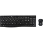Logitech MK270 Wireless Combo - Keyboard and mouse set - wireless - 2.4 GHz - English - black