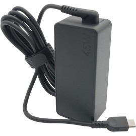 Lenovo Laptop Charger 45W Watt USB Type C(USB-C) AC Power Adapter
