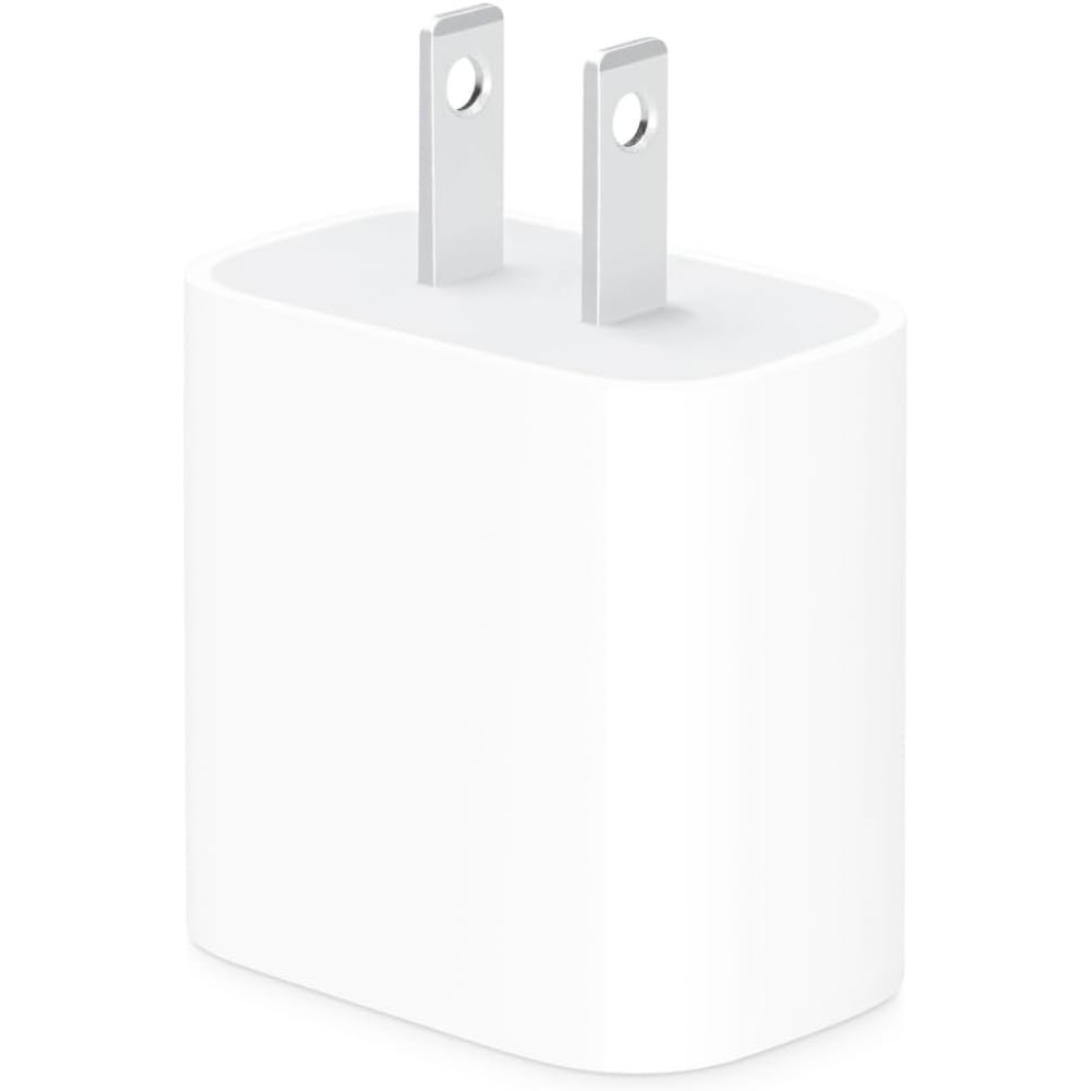 Apple 20W USB-C Power Adapter - iPhone Charger with Fast Charging Capability