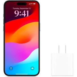 Apple 20W USB-C Power Adapter - iPhone Charger with Fast Charging Capability