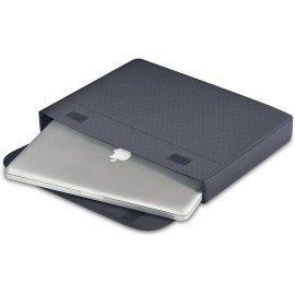 Solo New York Metropolitan 16 Inch Laptop Backpack with Removable Sleeve, Black/Grey