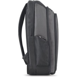 Solo New York Metropolitan 16 Inch Laptop Backpack with Removable Sleeve, Black/Grey