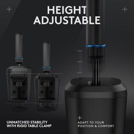 Logitech RS Shifter & Handbrake for Logitech G RS & PRO Series - PlayStation, Xbox, & PC - Black