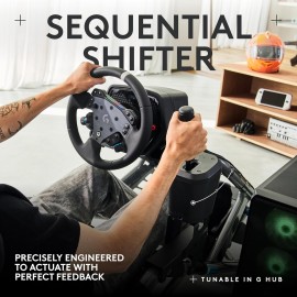 Logitech RS Shifter & Handbrake for Logitech G RS & PRO Series - PlayStation, Xbox, & PC - Black