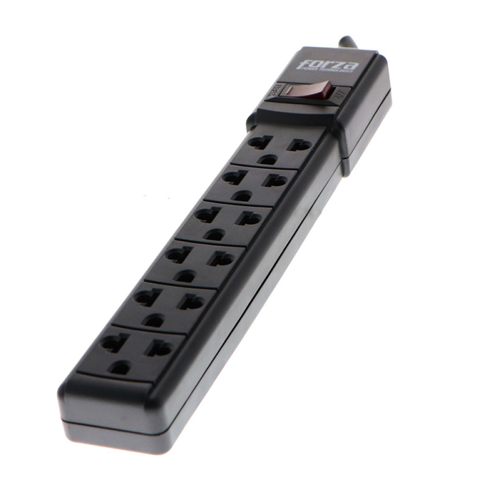 Forza PS Series Power strip AC 120-220 V output black