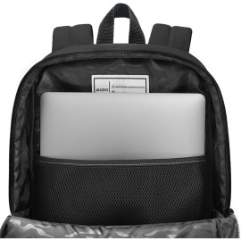 Solo New York Re:Fresh Machine Washable Backpack, Black, Fits Up to 15.6" Laptop