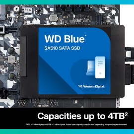 WD Blue SA510 WDS200T3B0A - SSD - 2 TB - internal - 2.5