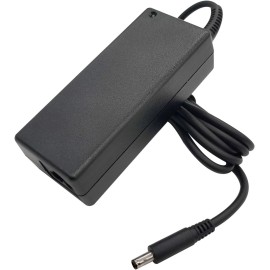 Dell 65W 4.5mm tip Laptop Charger AC Adapter, Black