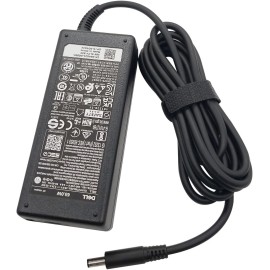 Dell 65W 4.5mm tip Laptop Charger AC Adapter, Black,