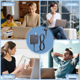 Lenovo 65W 45W AC Charger Blue Tip Laptop Adapter Power Cord