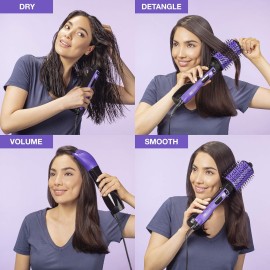 INFINITIPRO BY CONAIR The Knot Dr. All-in-One Oval Dryer Brush, Hair Dryer & Volumizer, Hot Air Brush