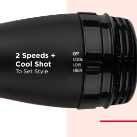 REVLON One-Step Volumizer Hair Dryer and Styler | Now with Improved Motor, Less Frizz, More Shine and Less Heat Damage for Salon-Style Blowouts | Amazon Exclusive (Black)