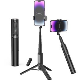 KraftGeek Selfie + Tripod (Black)